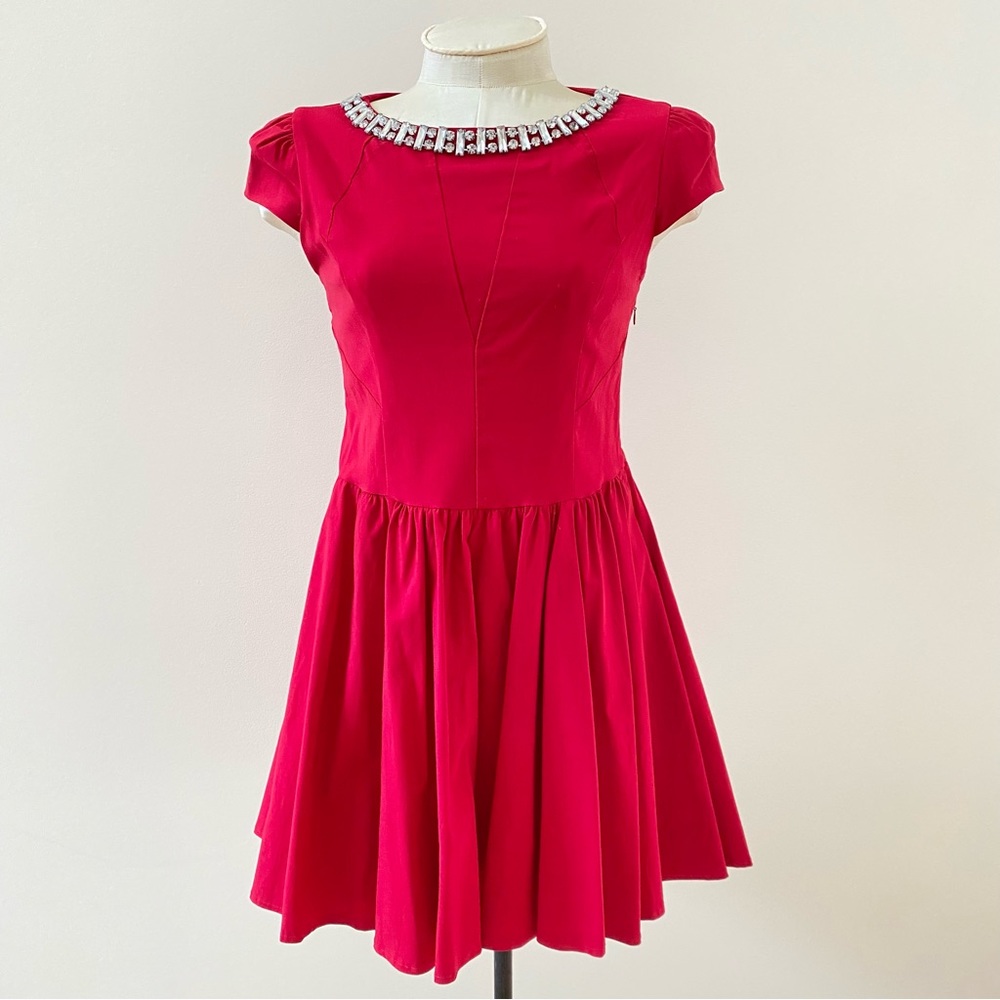 Red Mini Dress Gracia